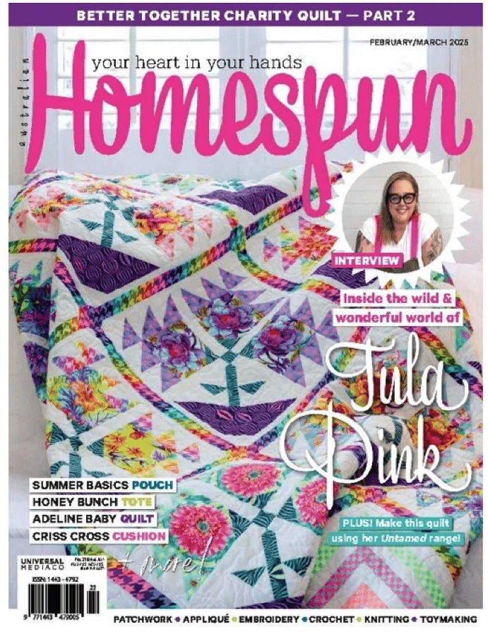 Homespun magazine Feb/Mar 2025