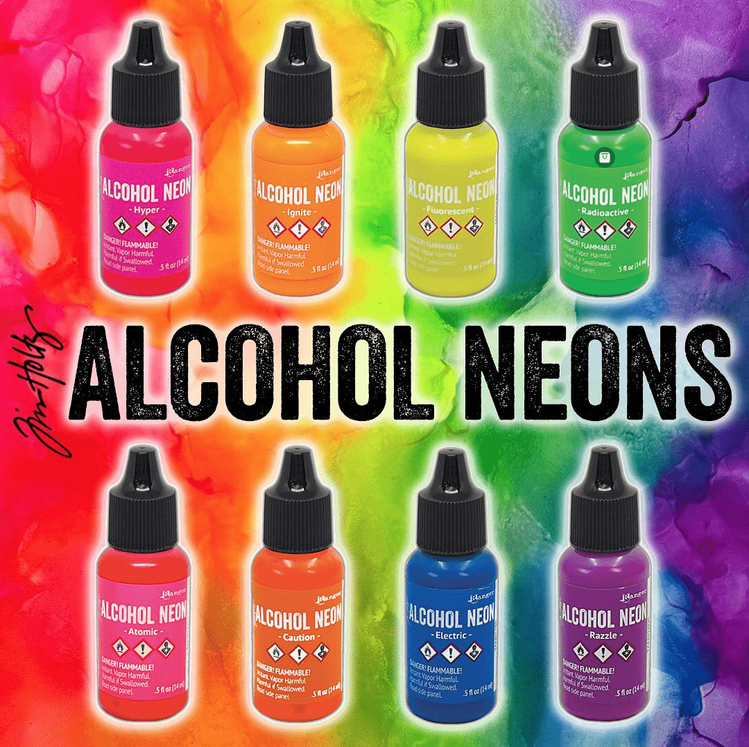 Tim Holtz Alcohol Ink Neons