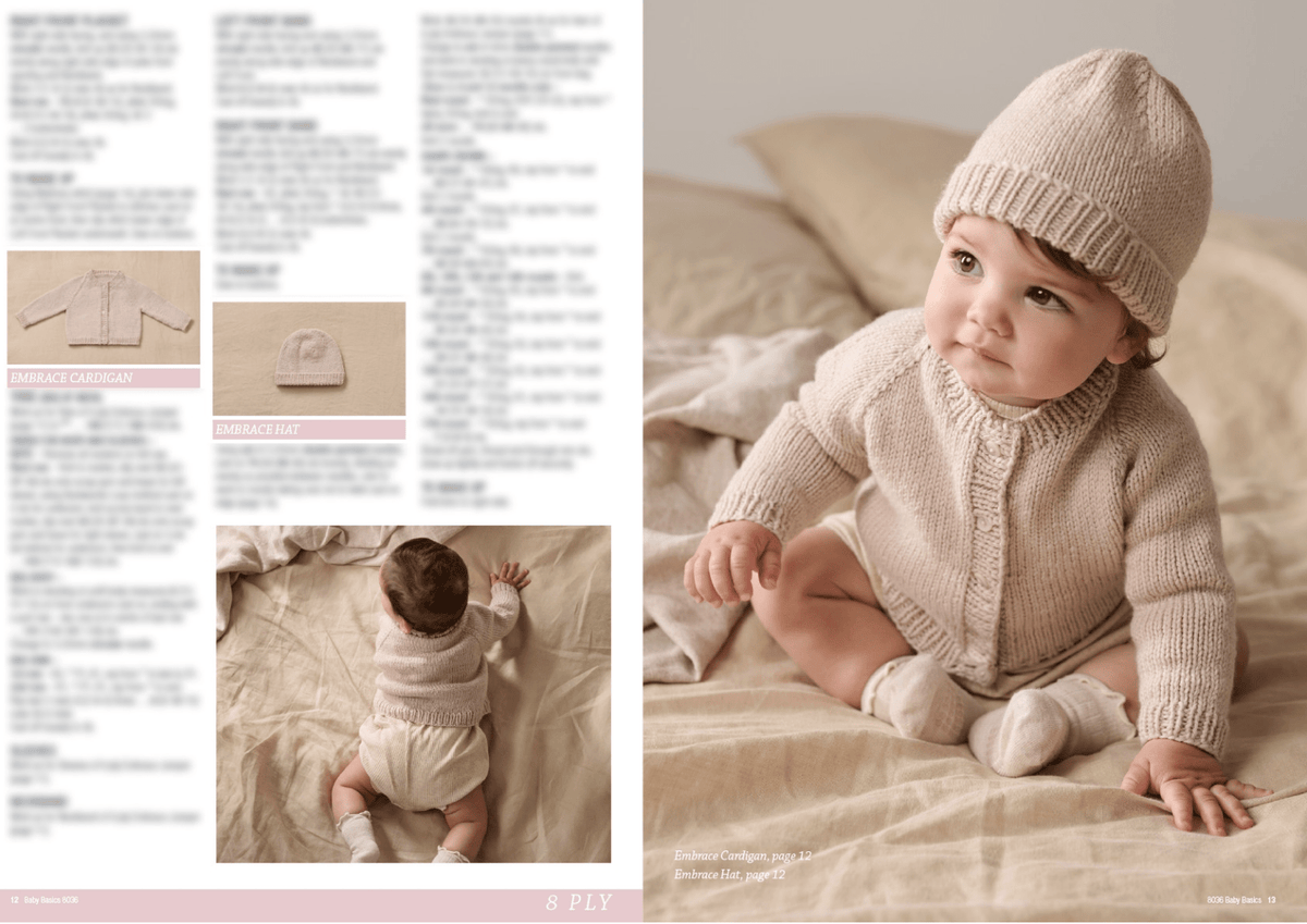 Baby Basics Knit 8036