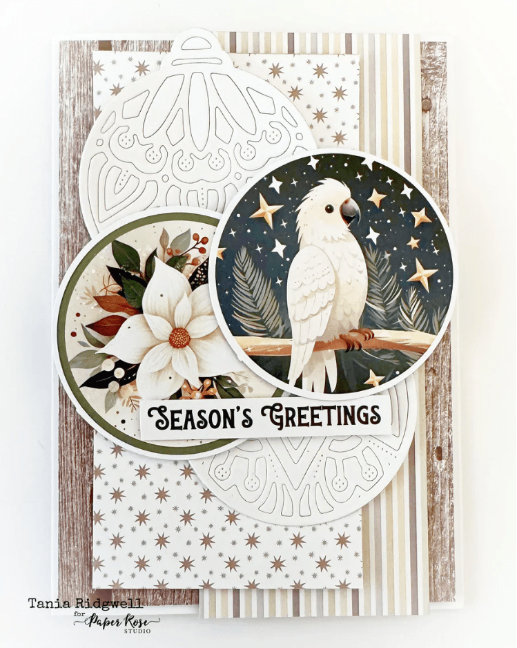 Golden Christmas - Paper Rose Studio