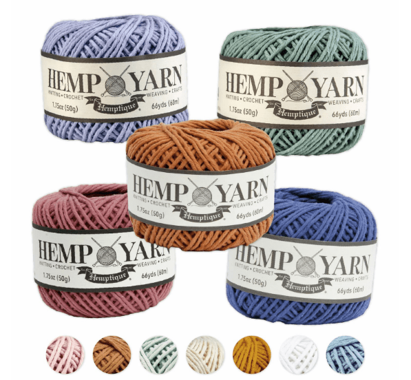 Hemptique Hemp Yarn Ball Sold As A 3 Pack