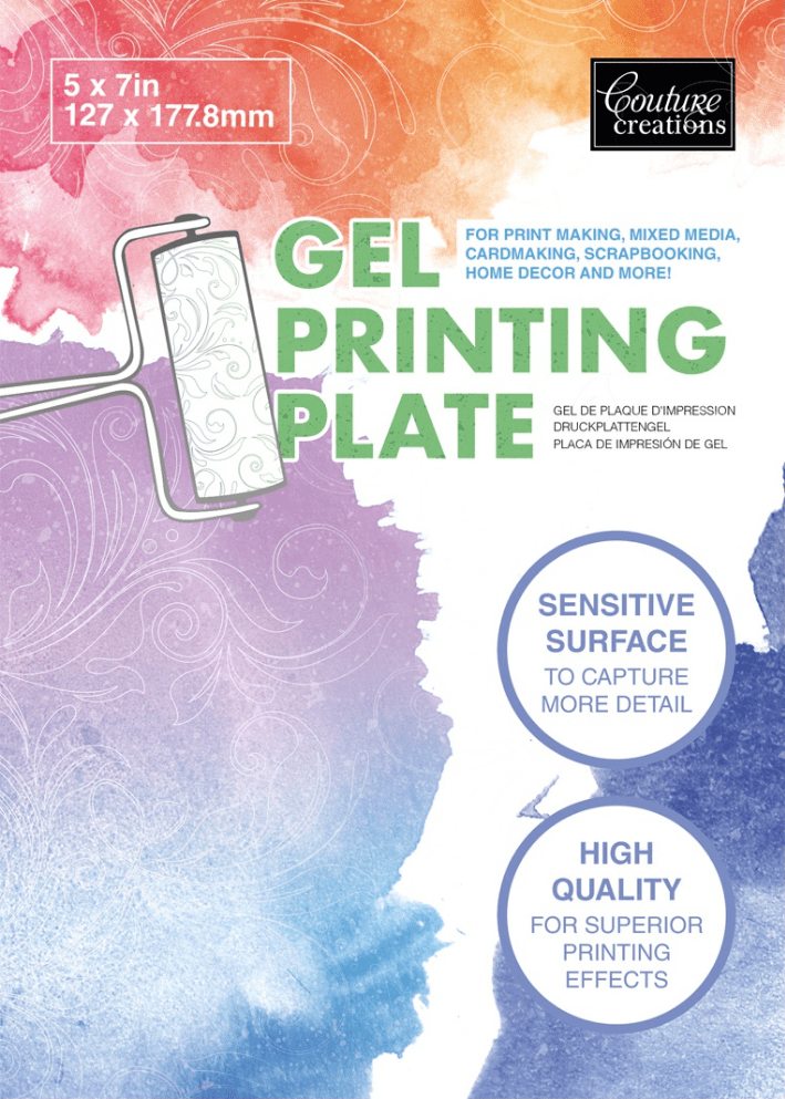 Gel Printing Plates 5x7" - Couture Creations