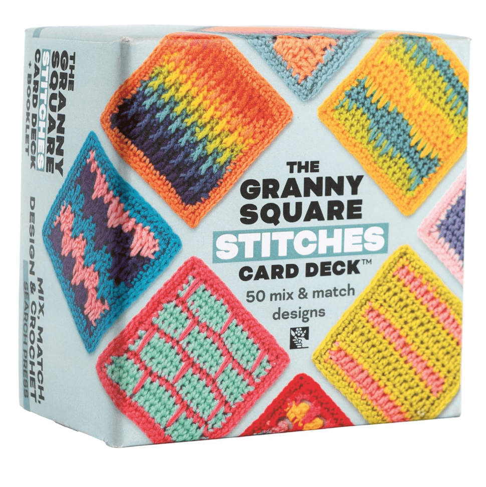 Granny Square Stitches Card Deck by Claire Montgomerie