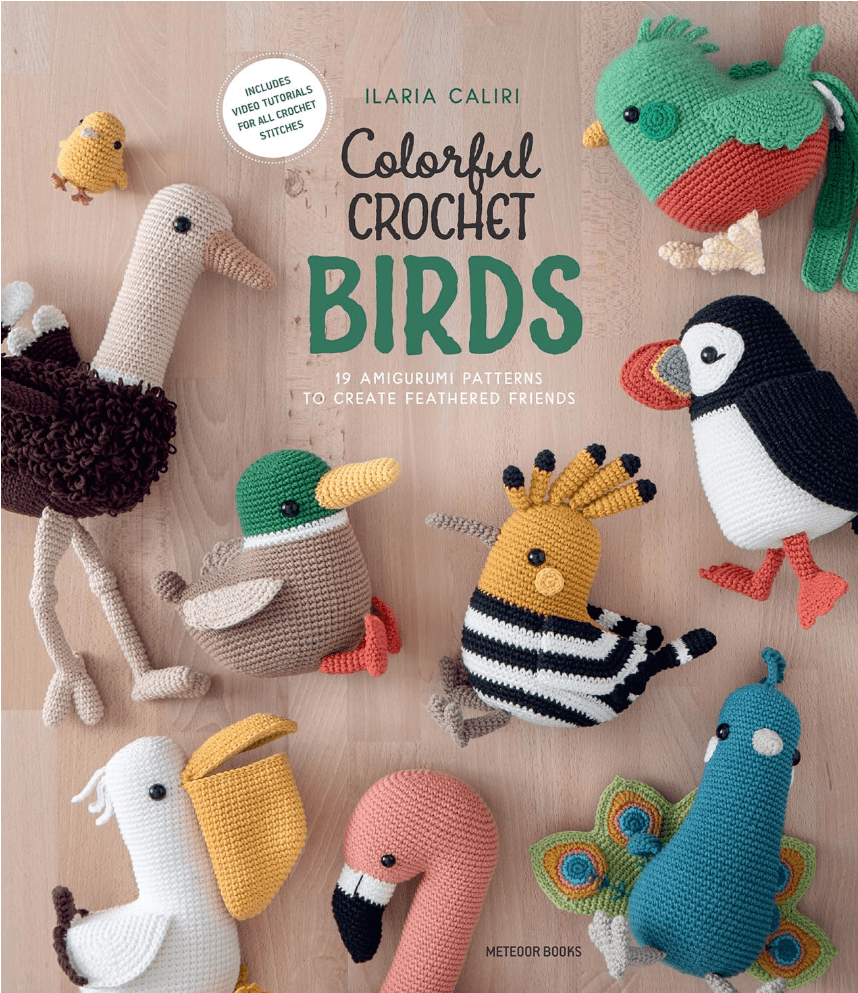 Colourful Crochet Birds