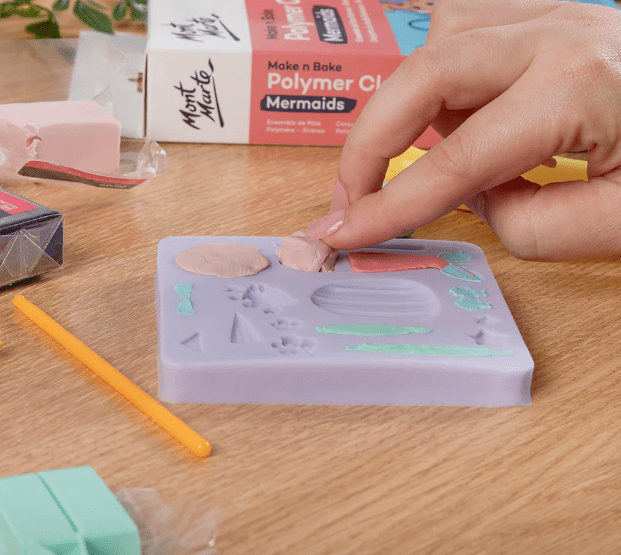 MM Make n Bake Polymer Clay Set Mermaids