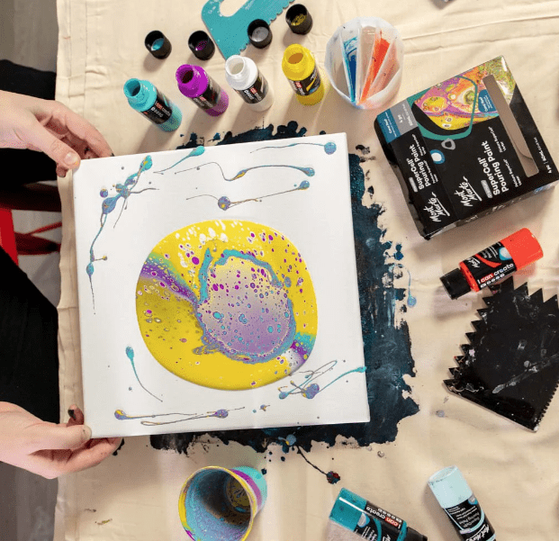 MM Premium SuperCell Pouring Paint Kit 4pc 60ml