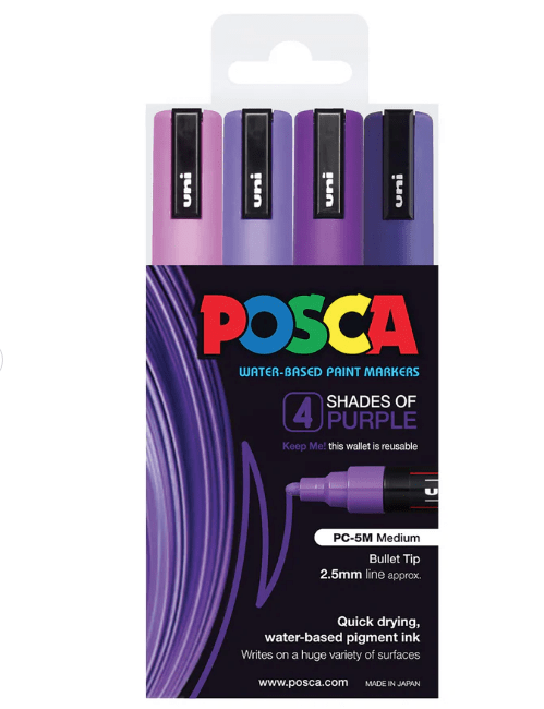 PC5M Shades of Purple 4pc