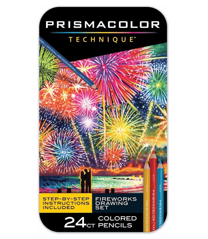 Prismacolor Technique 24pc Fireworks Drawing Set