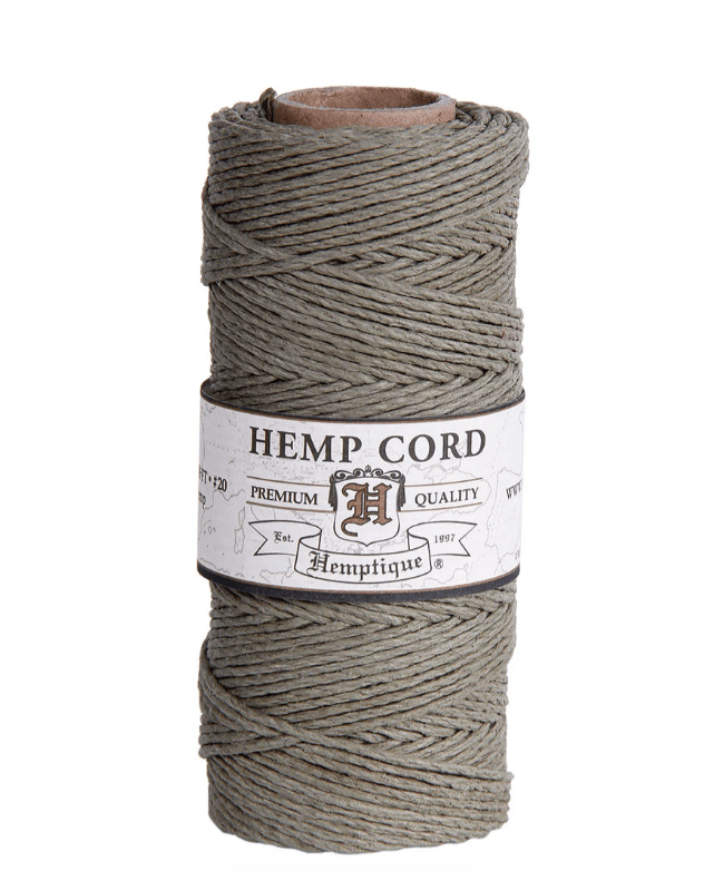 Hemptique Hemp Cord Spool #20 approx 62.5m 50g 1mm