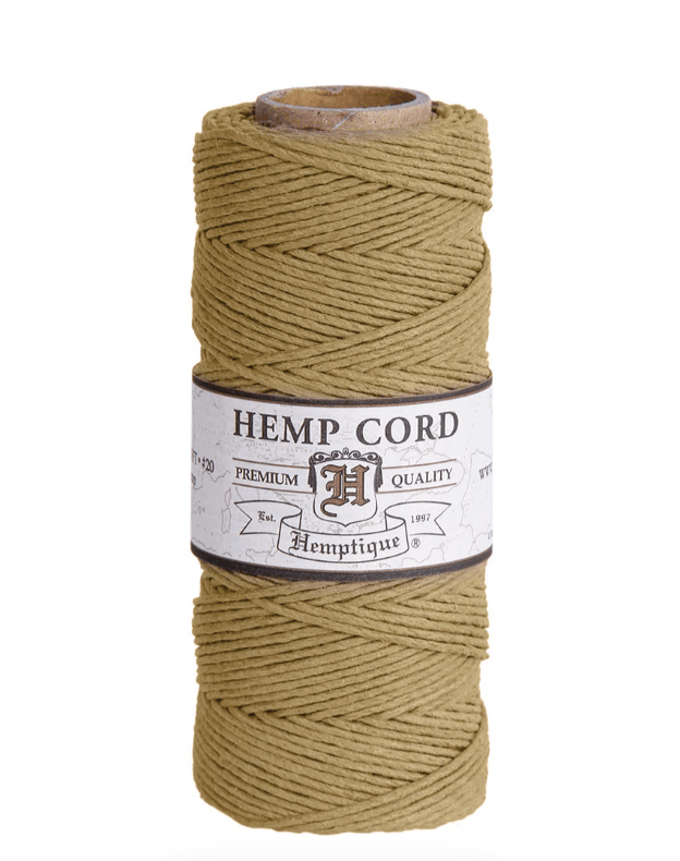 Hemptique Hemp Cord Spool #20 approx 62.5m 50g 1mm