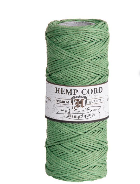 Hemptique Hemp Cord Spool #20 approx 62.5m 50g 1mm