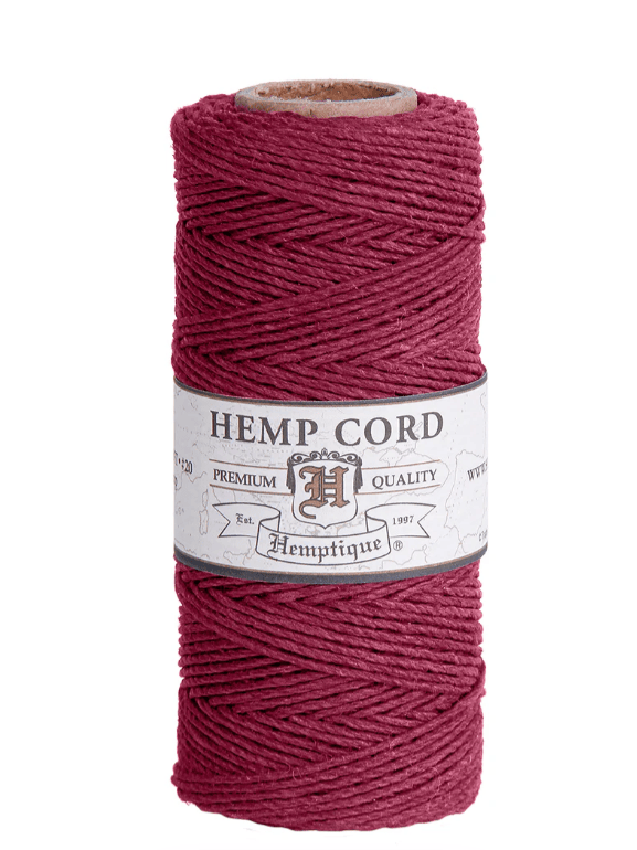 Hemptique Hemp Cord Spool #20 approx 62.5m 50g 1mm