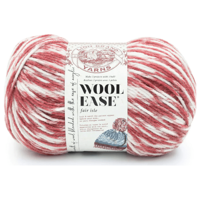 Discounted Lion Brand Wool Ease Fair Isle Yarn Very Limted Stock