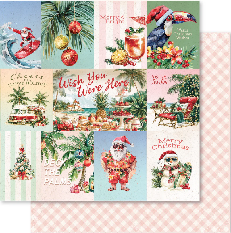 Tropical Christmas - Paper Rose Studio