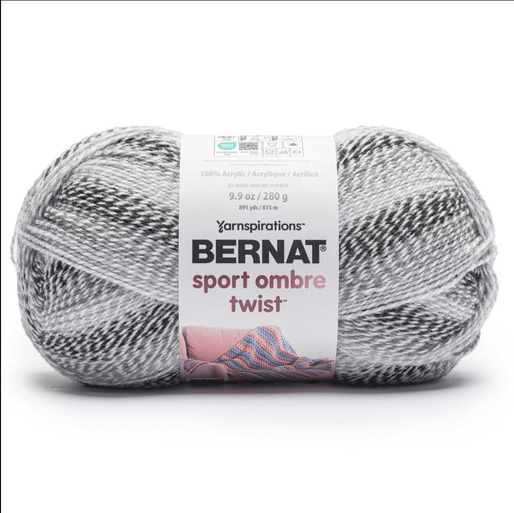 Bernat Sport Ombre Twist Yarn Sold As A 2 Pack