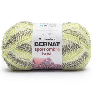 Bernat Sport Ombre Twist Yarn Sold As A 2 Pack