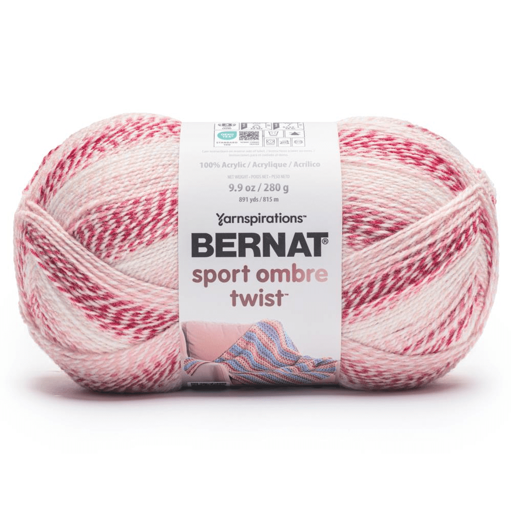 Bernat Sport Ombre Twist Yarn Sold As A 2 Pack
