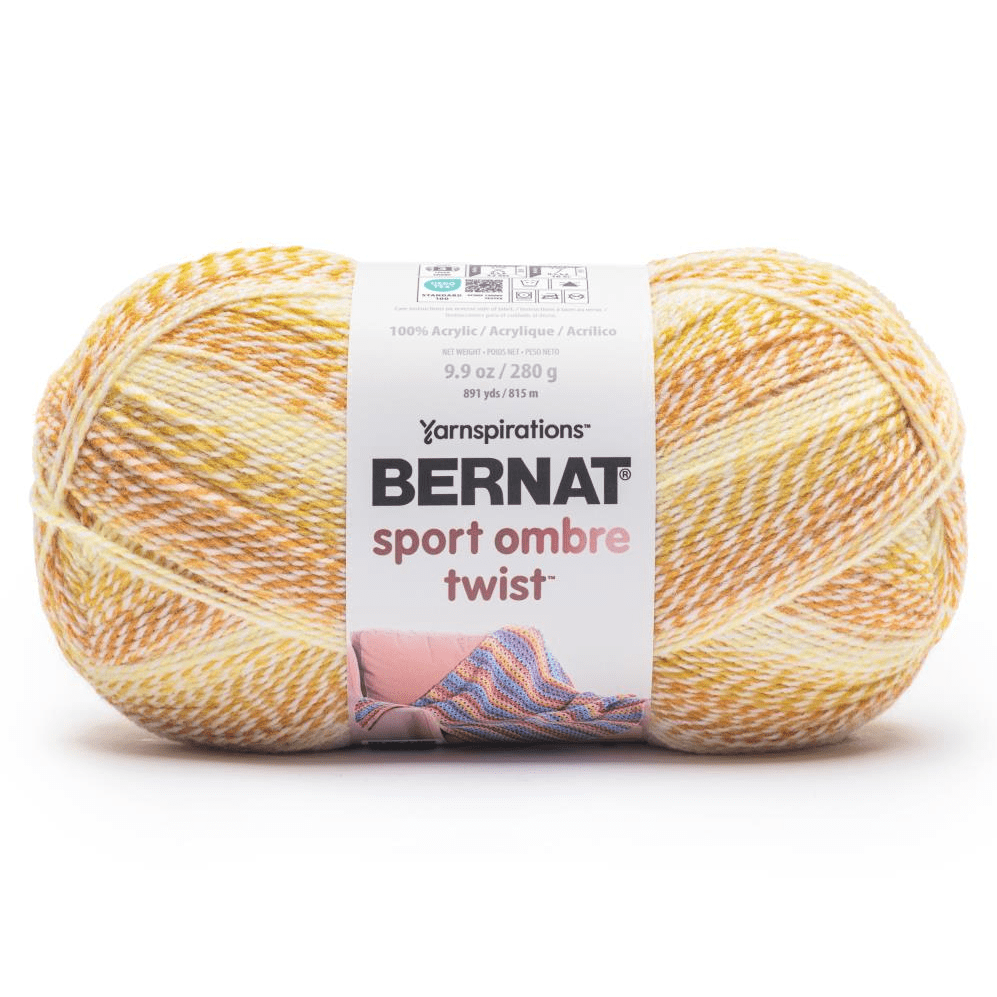 Bernat Sport Ombre Twist Yarn Sold As A 2 Pack