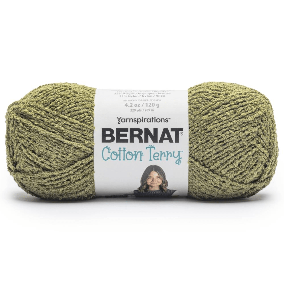 Bernat Cotton Terry Yarn Sold As A 3 Pack