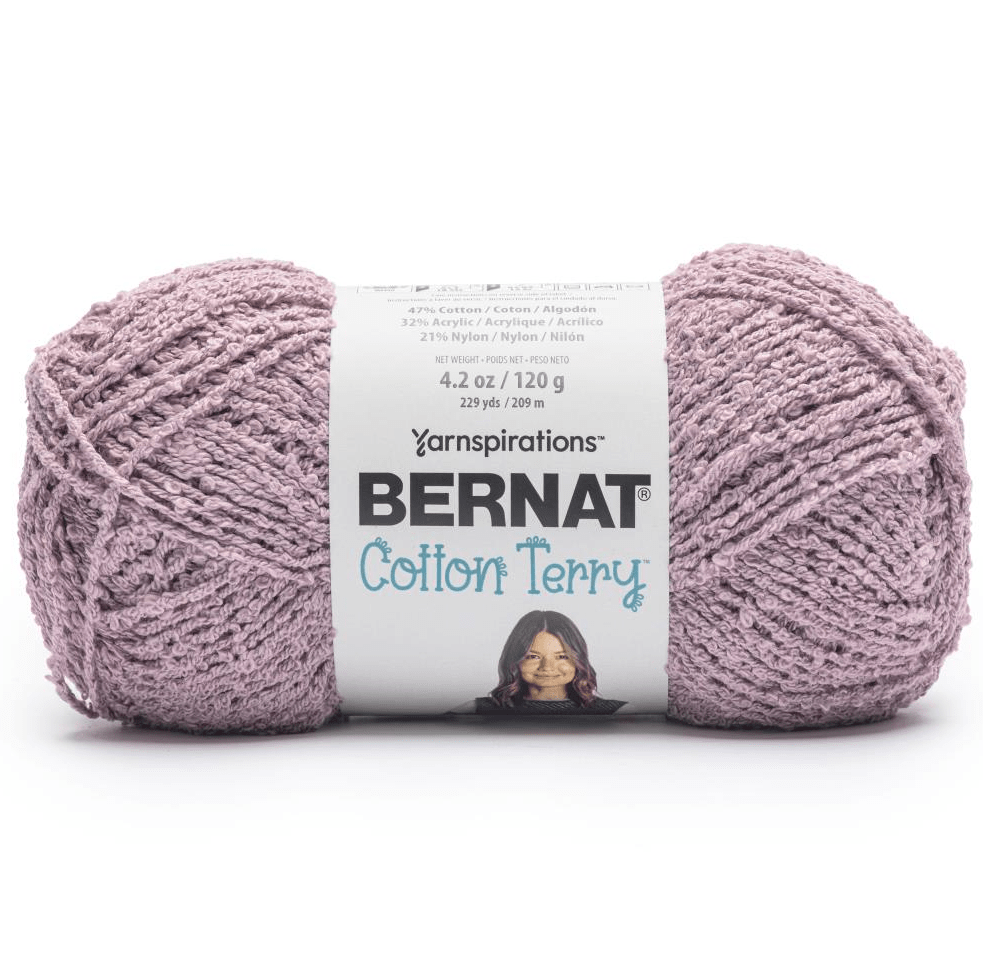 Bernat Cotton Terry Yarn Sold As A 3 Pack