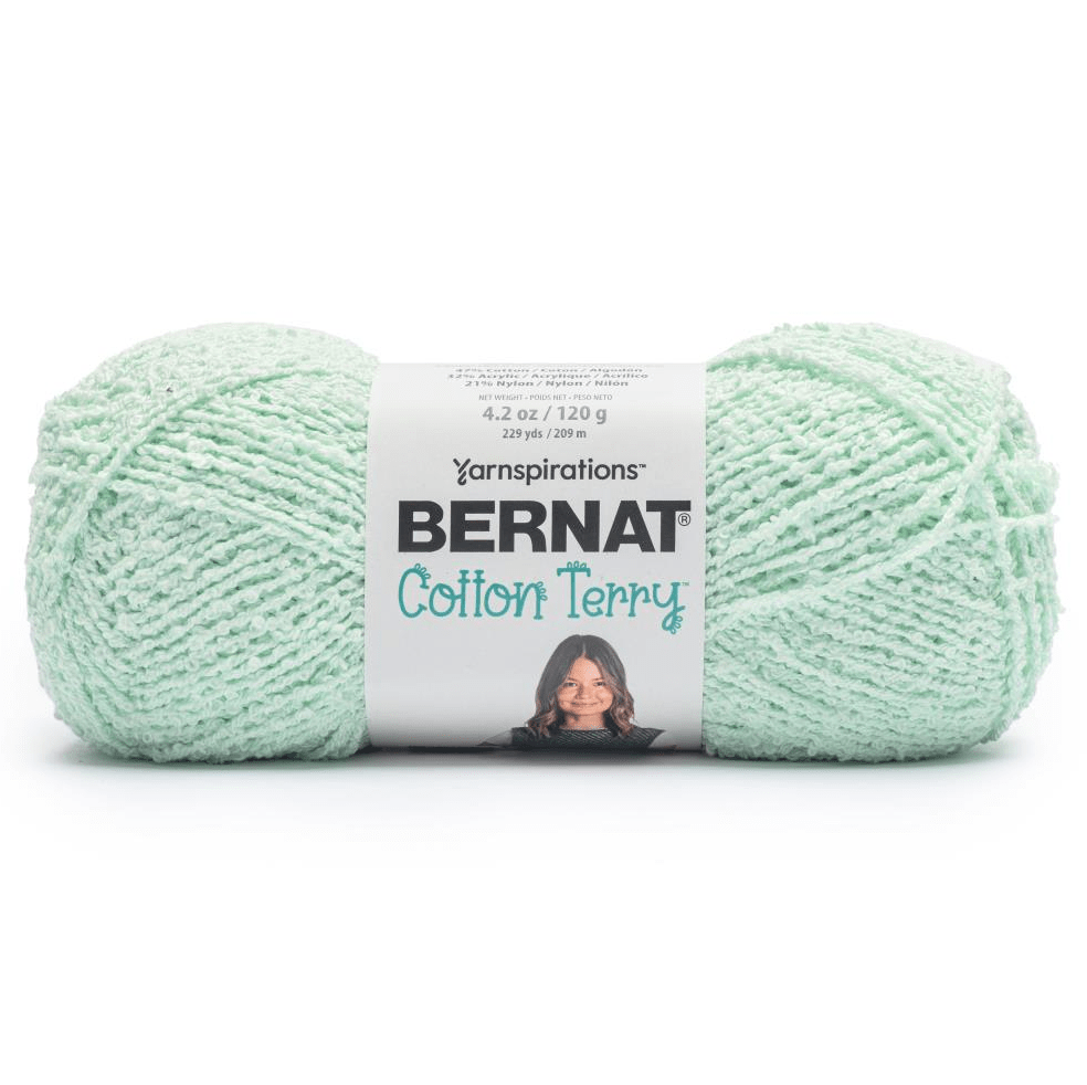 Bernat Cotton Terry Yarn Sold As A 3 Pack