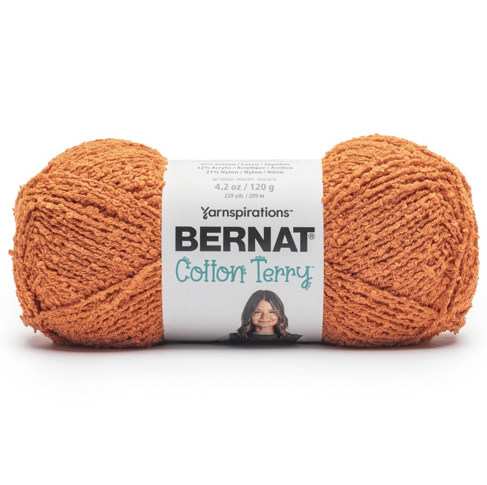 Bernat Cotton Terry Yarn Sold As A 3 Pack