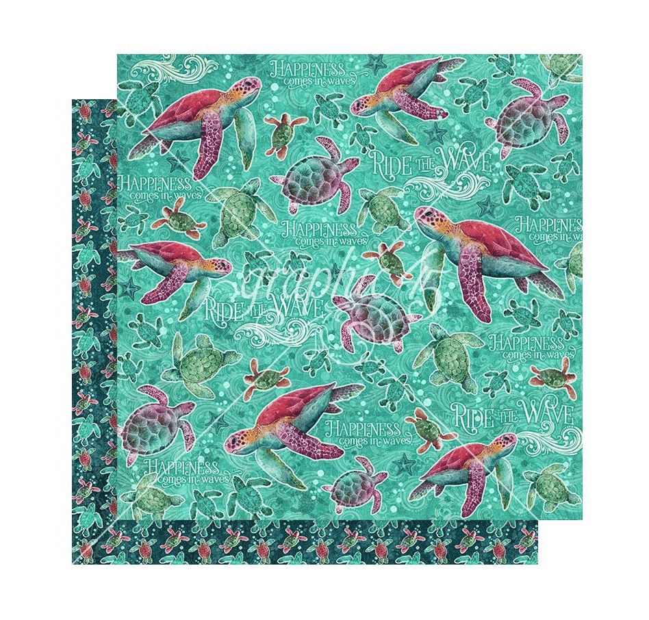 Seas The Day 12"x12" Paper - Graphic 45