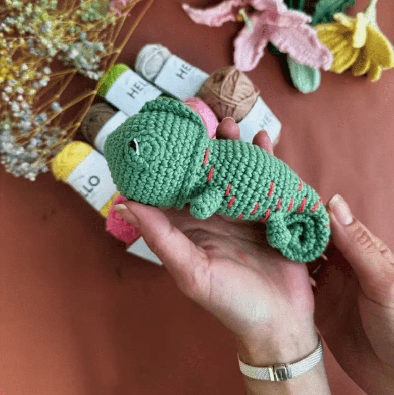 Knitty Critters Pouch Pals Crochet Kit