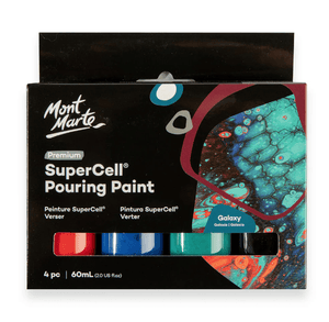 MM Premium SuperCell Pouring Paint Kit 4pc 60ml