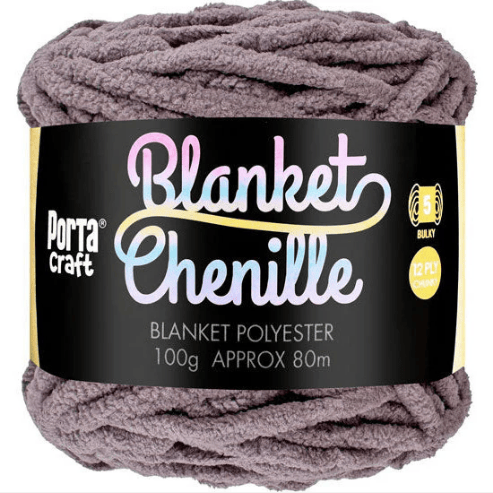 Portacraft Blanket Chenille Yarn 100g