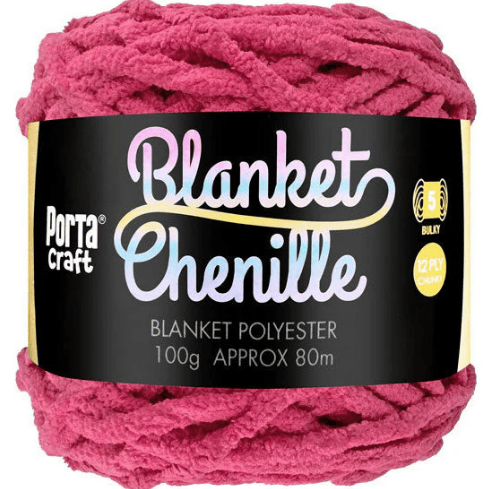 Portacraft Blanket Chenille Yarn 100g