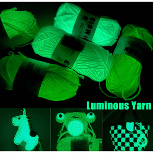 Glow In The Dark Yarn ( 11 Colours )