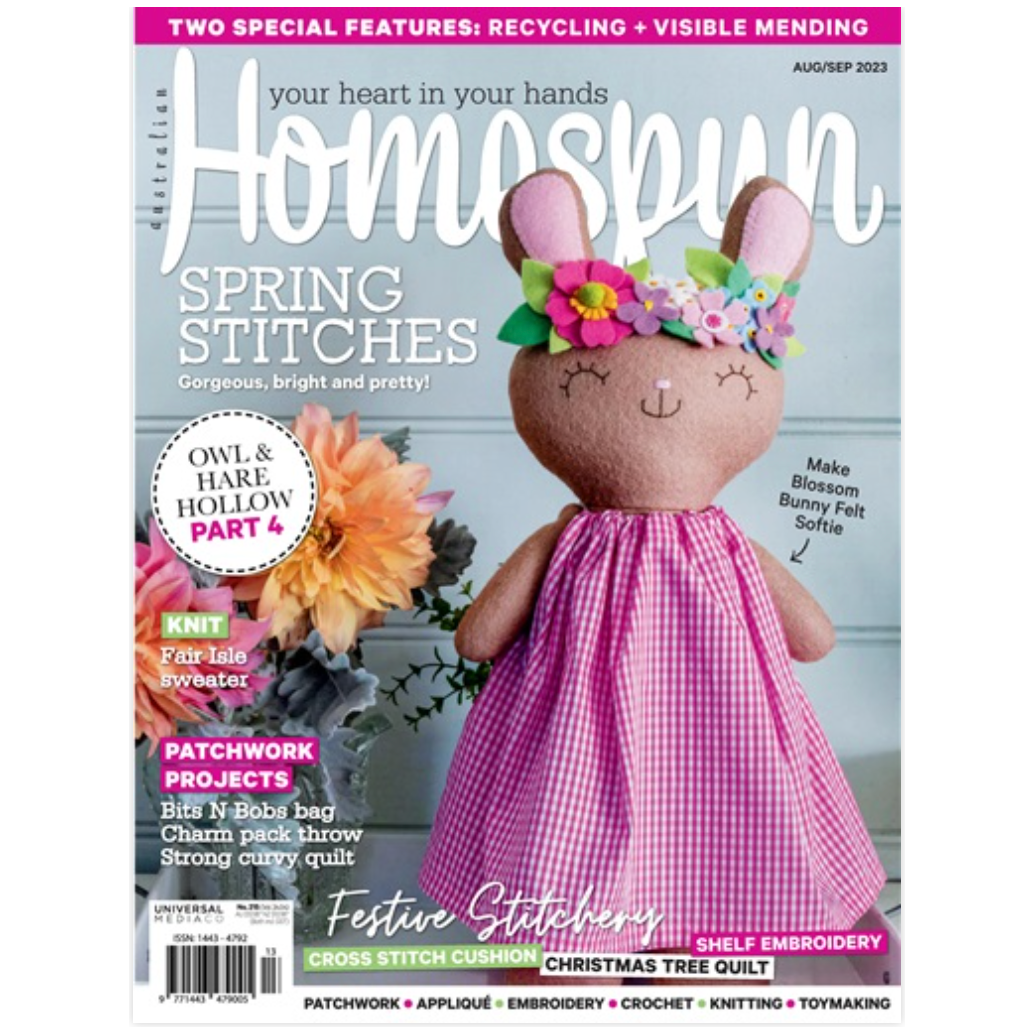 Homespun Magazine Aug/sep 2023 Vol24.4 - CRAFT2U