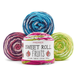 Premier Sweet Roll Fruits Yarn Sold As A 3 Pack