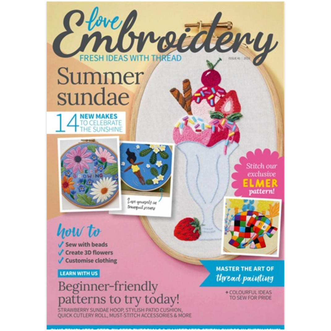 Love Embroidery Magazine Issue 41