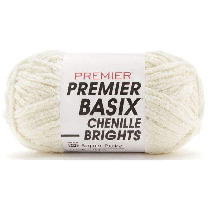 Premier Basix Chenille Brights Yarn-Seafoam