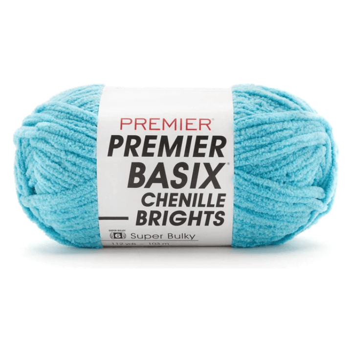 Premier Yarns Basix Chenille Yarn - Teal Blue 300g - Color: Teal :  : Home
