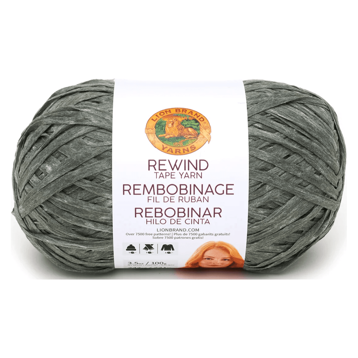 Lion Brand Rewind Yarn Pack of 3 Balls