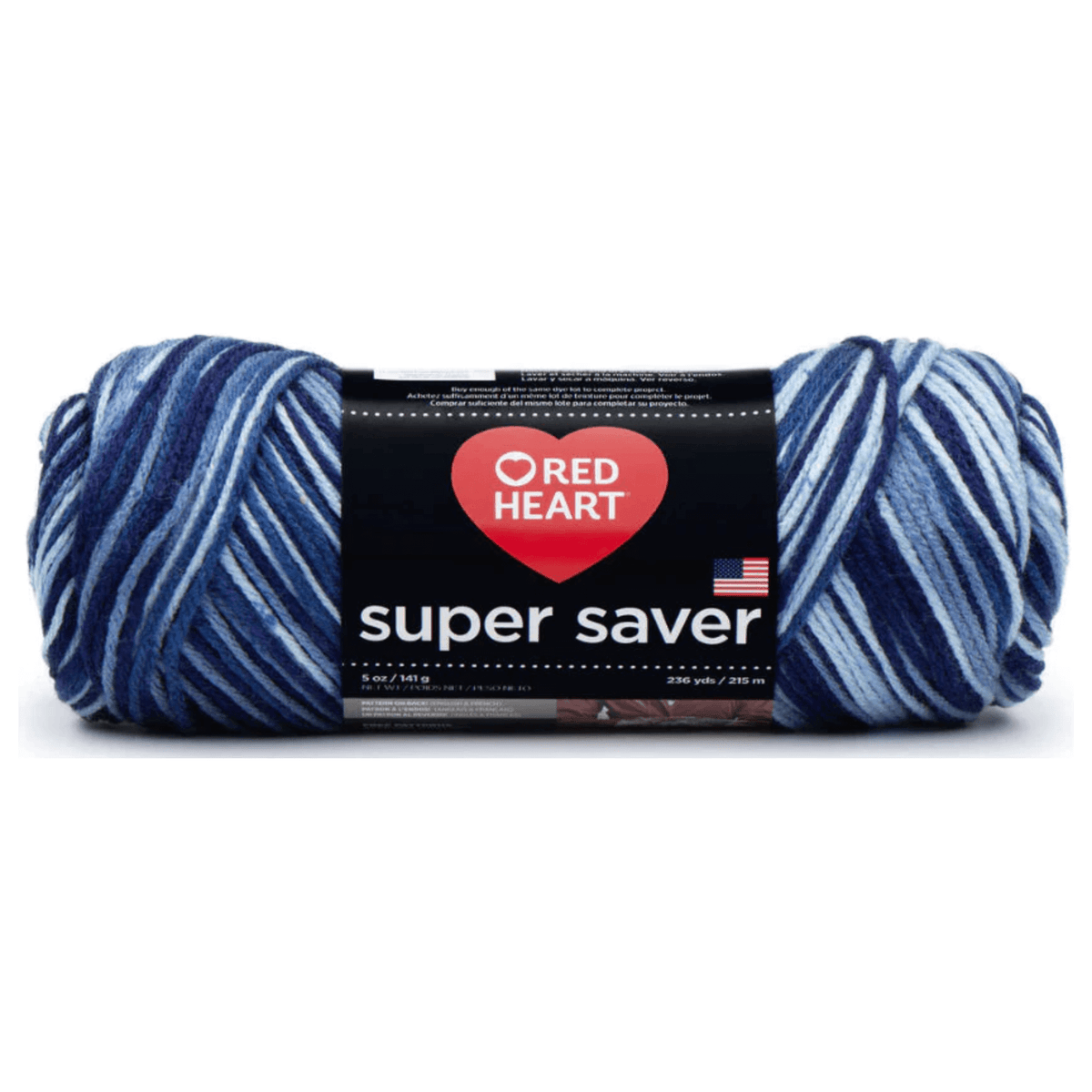 Red Heart Super Saver Yarn Stripes, Prints & Variegates - CRAFT2U