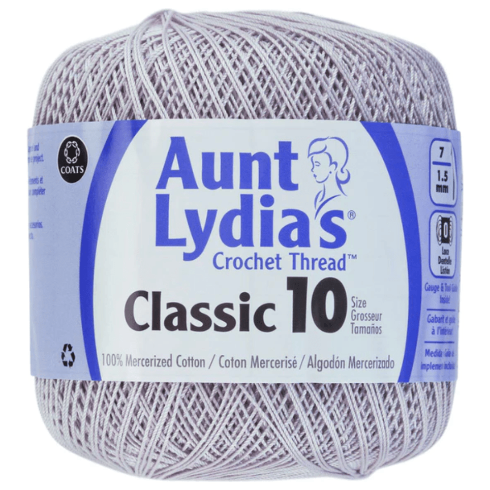 Aunt Lydia's Classic Crochet Thread Size 10 Sold As A 3 Pack