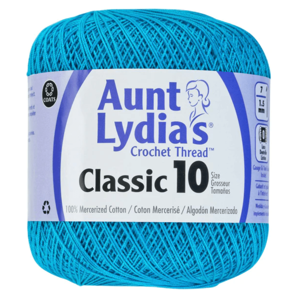 Aunt Lydia's Classic Crochet Thread Size 10 Sold As A 3 Pack