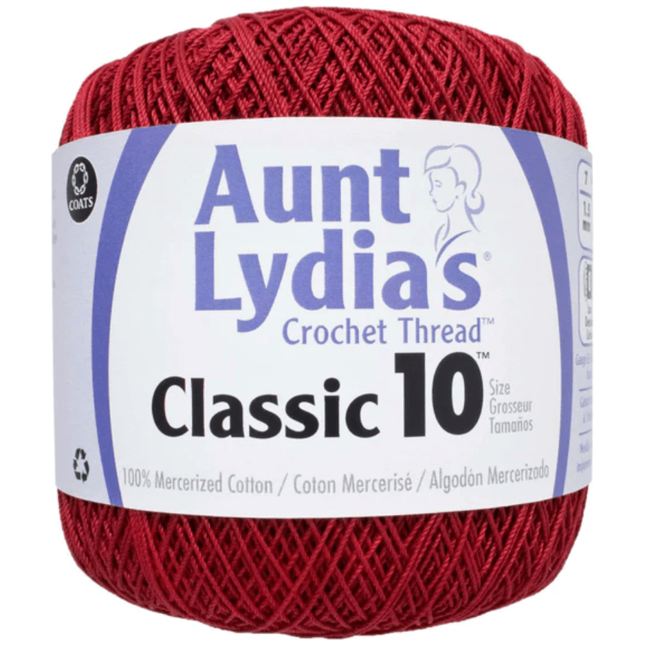 NAVY 3 pack! Aunt Lydia's Classic 10 Crochet Thread. 350yds. Item #154-0486