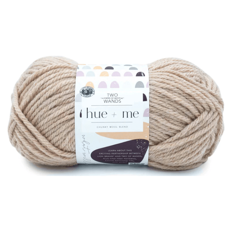 Lion Brand Yarn Hometown Yarn, Bulky Yarn, Yarn for Knitting and  Crocheting, 1-Pack, Houston Cream