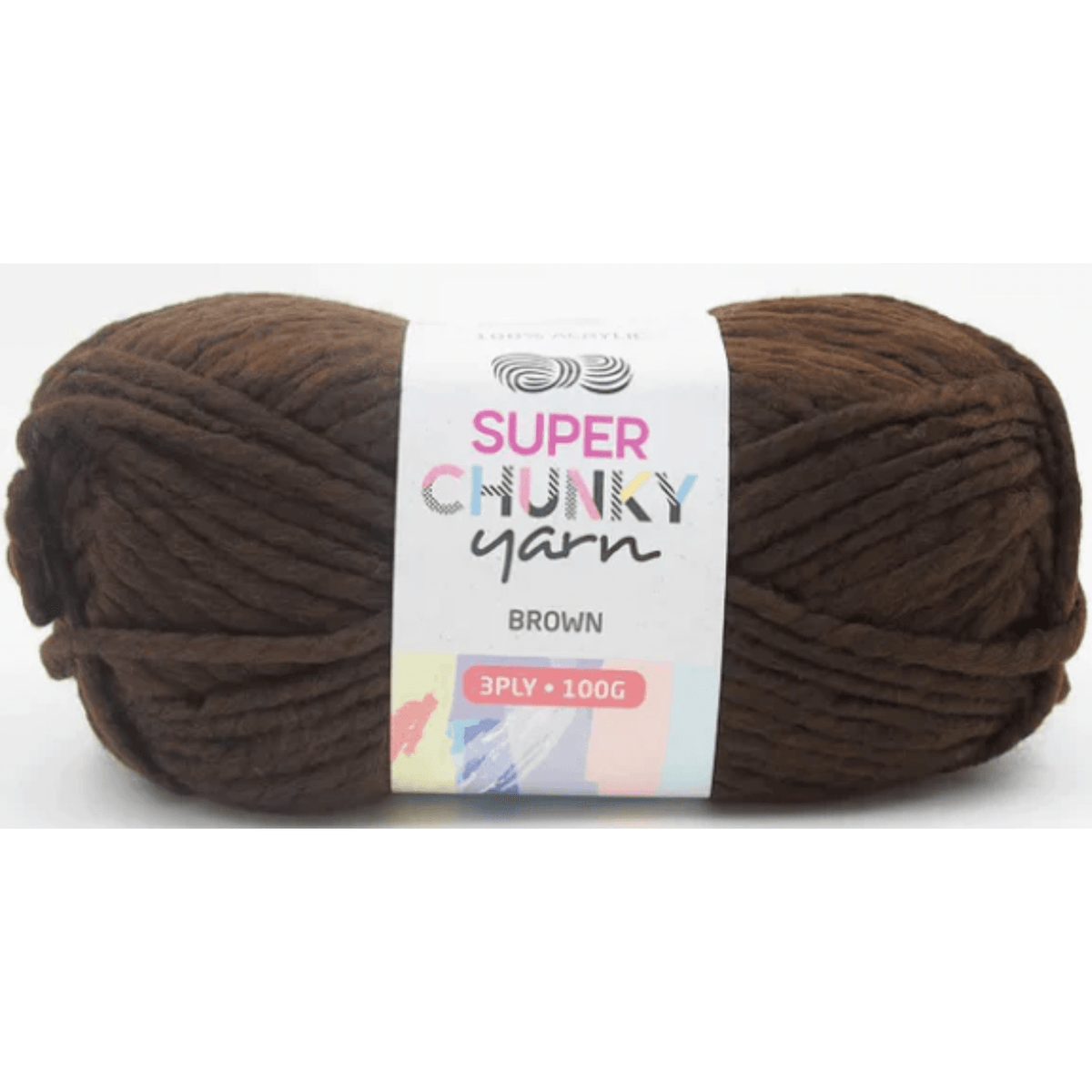 Super Chunky Acrylic Yarn 100g