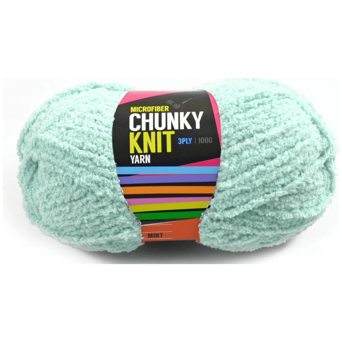 Microfibre Chunky Knit Yarn 3ply 100g