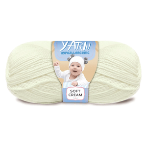 Baby Yarn (Hypoallergenic)100% Soft Acrylic 3ply 100g