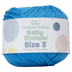 Aunt Lydia's Baby Shower Crochet Thread Size 3 Sold As A 3 Pack