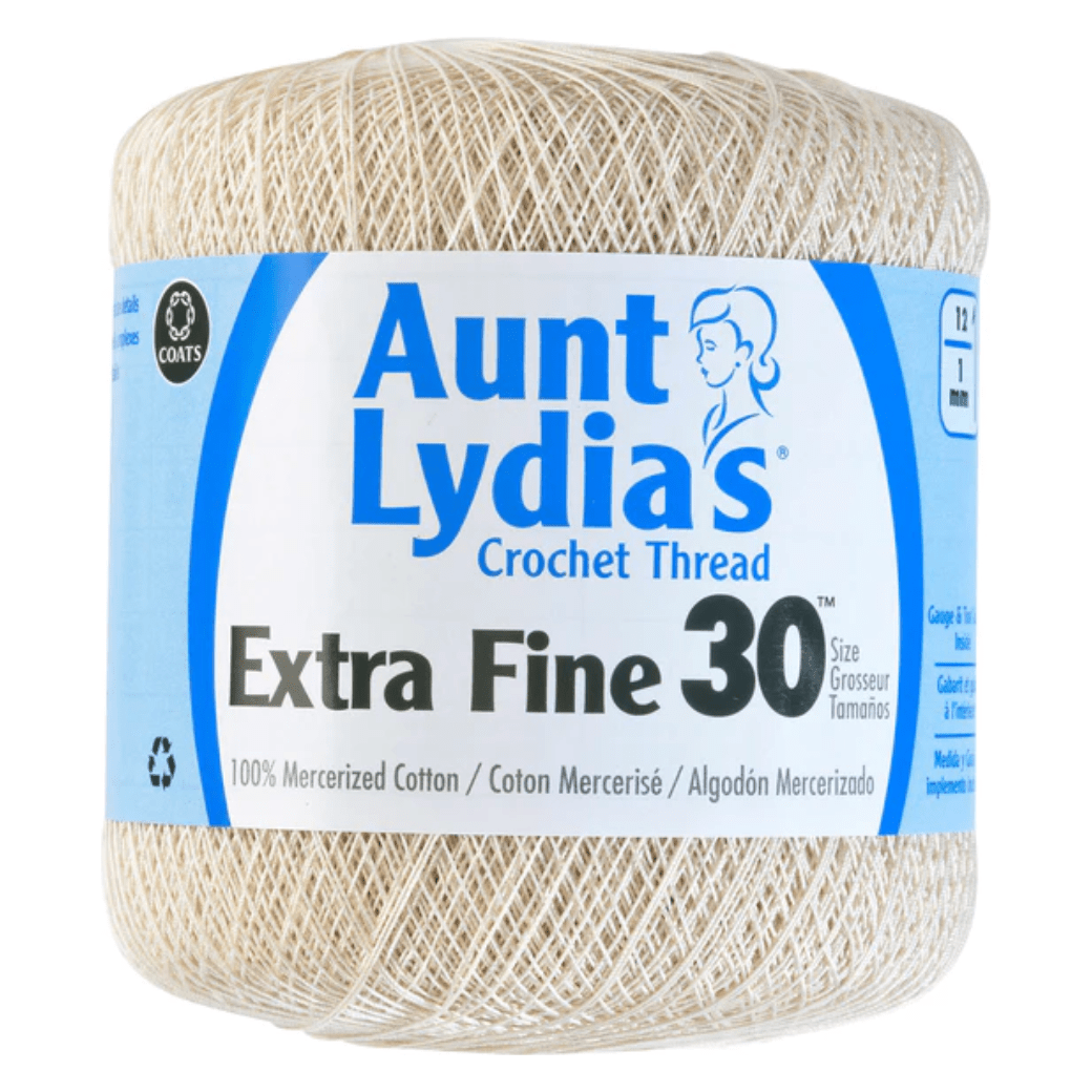 Aunt Lydia's Crochet Thread - Size 3 - (2-Pack) Plum