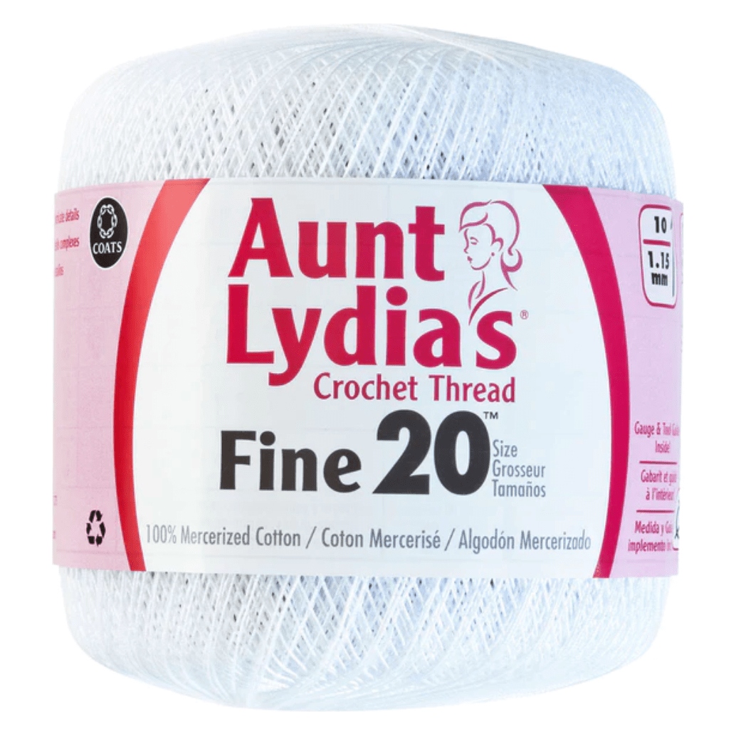 Aunt Lydia's Classic Crochet Thread Size 10 Jumbo