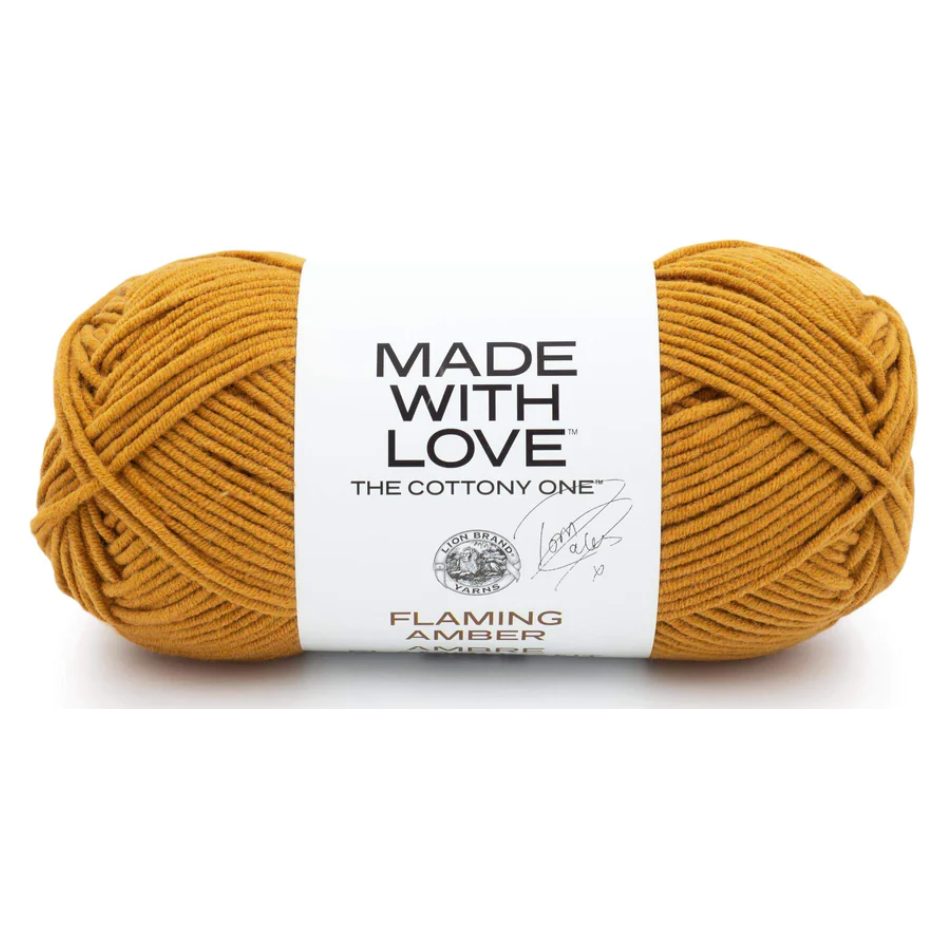 Lion Brand Made With Love The Cottony One Yarn Sold As A 3 Pack